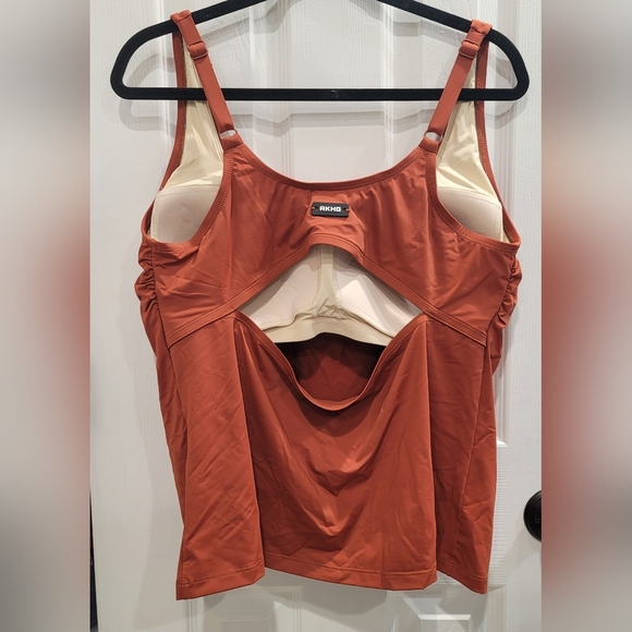 Alaskan Hardgear (AKHG) Lost Lake Built-in Bra Tankini - sz 16 - Picture 9 of 9